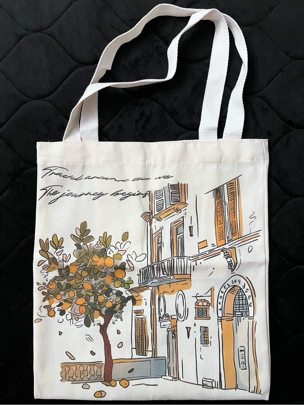 Literary Themed Tote Bag